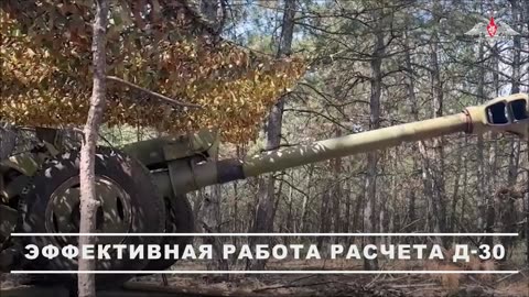 💥🎯 Ukraine Russia War | D-30 Artillery Crew of 'Dnepr' Troop Strikes Enemy in Zaporozhye | RCF