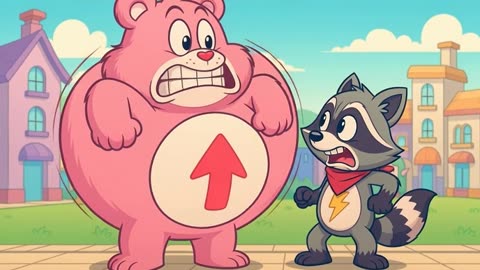 BAD IDEA 🧸💥 | Puffy vs Rowdy Raccoon (Guardian Bears)