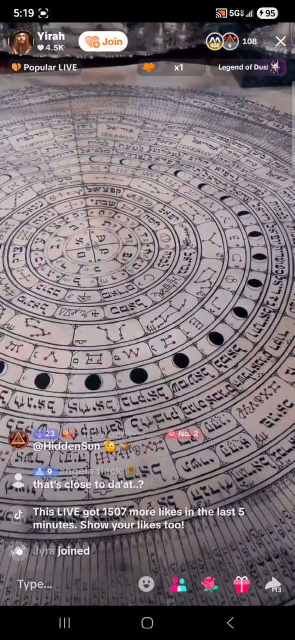 😇 ANGEL SEALS REVEALED for the FIRST TIME EVER. Yirah Ha'ari LIVE on TikTok (10.6.25)