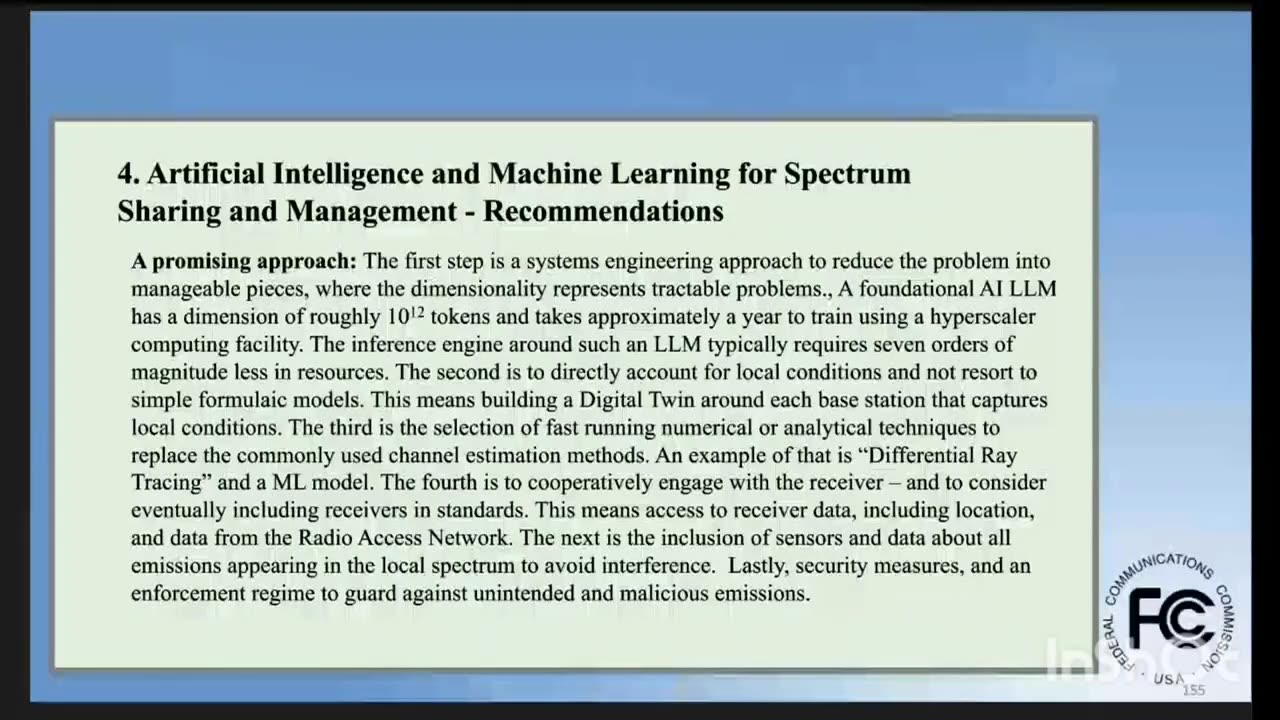 Integrating interoperability Sensing communications In 5G & 6G at the (PHY)SICAL LAYER FCC Technological Budget Advisory Council Meeting 2025