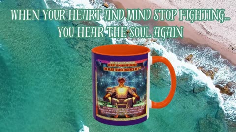 Heart & Mind Reunited — The Fear Transcendence Key Coffee Mug