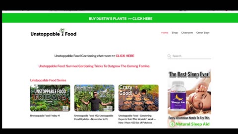 Unstoppable Food Fridays #2 - Tactics & Tips for Unstoppable Food.