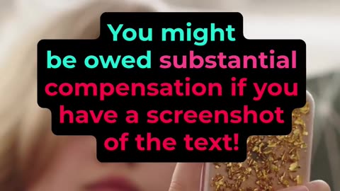 Did you receive a referral text message from a friend? You may be owed