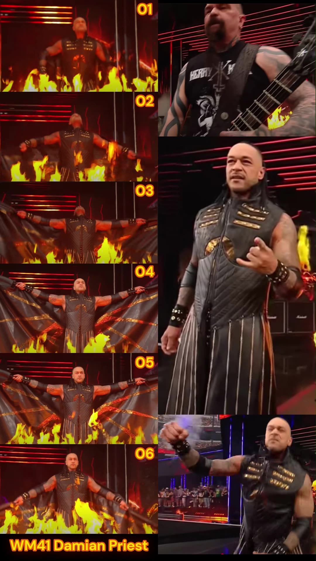 Prototype 15: Wrestle Mania 41 Damian Priest Entrance