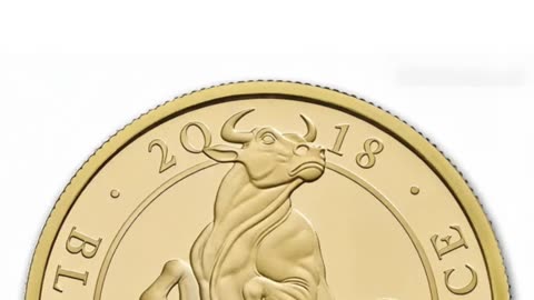 2018 Queen’s Beasts Bull – Proof ¼ oz Gold “Black Bull of Clarence”