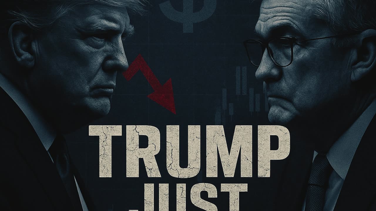 TRUMP *JUST* & Rugged Jerome Powell