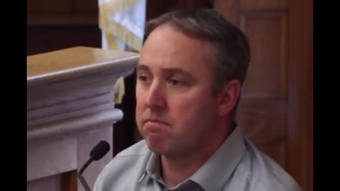 Michael Camerano Looking Uncomfortable During His 2024 Testimony