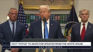 President Trump Makes an Announcement on Medical and Scientific Findings for America's Children