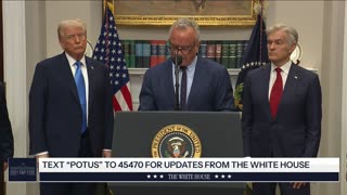 President Trump Makes an Announcement on Medical and Scientific Findings for America's Children