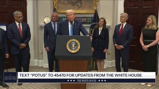 President Trump Makes an Announcement on Medical and Scientific Findings for America's Children