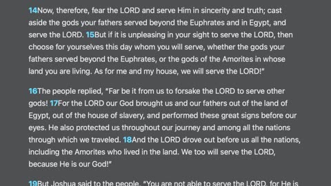 Joshua 24