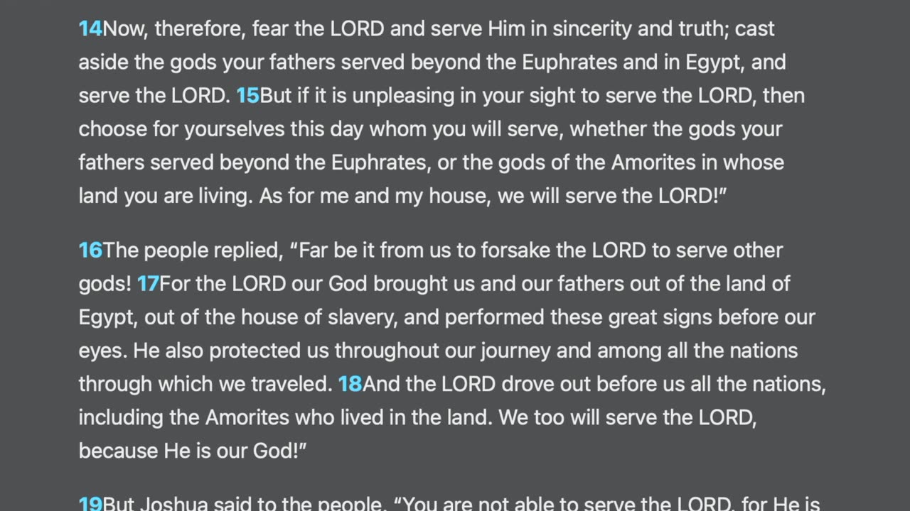 Joshua 24