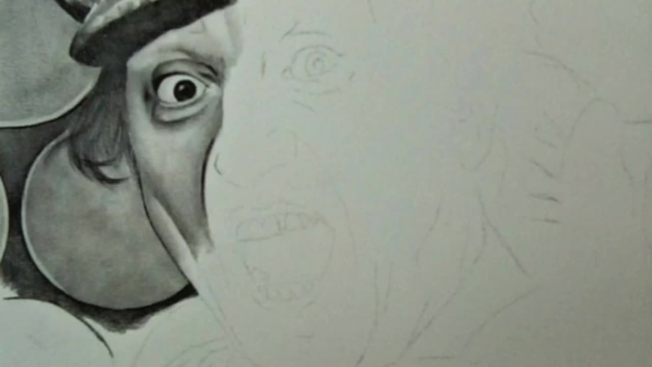 Drawing Tribute - Ken Dodd 1927-2018