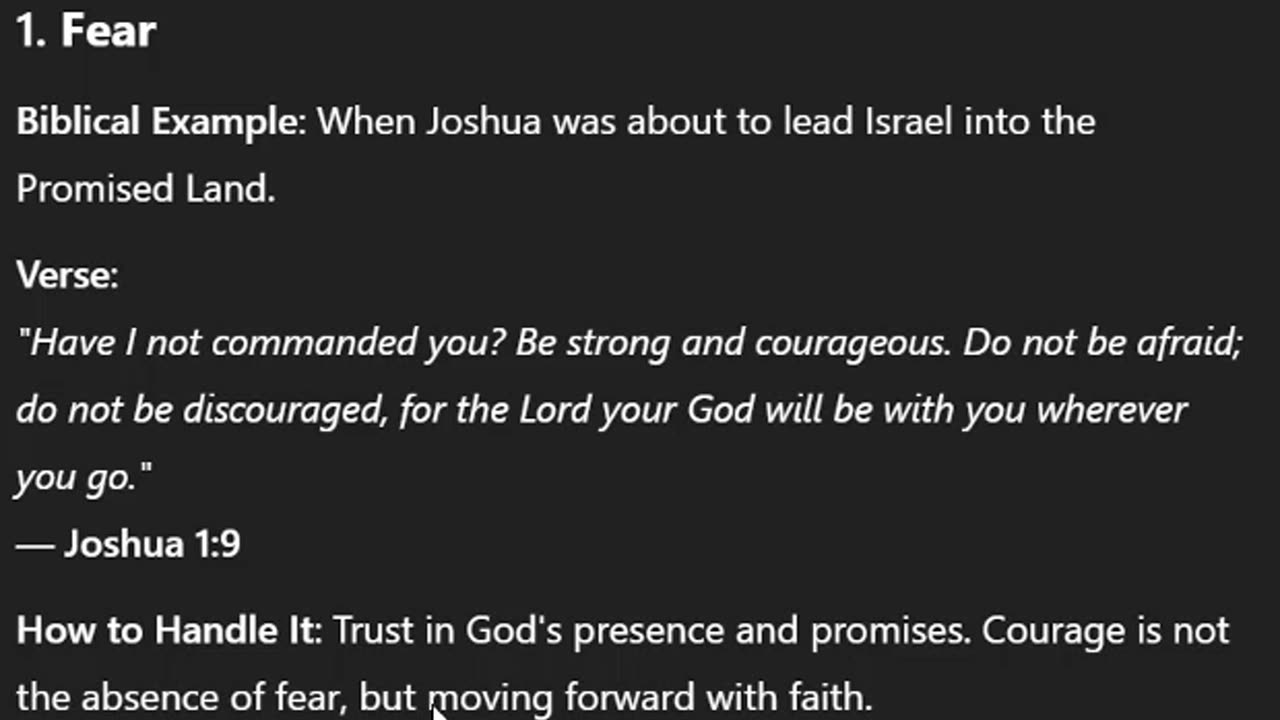 World Problems - God's Advice.