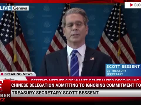 Chinese Delegation Admitting To Ignoring Commitment To Biden