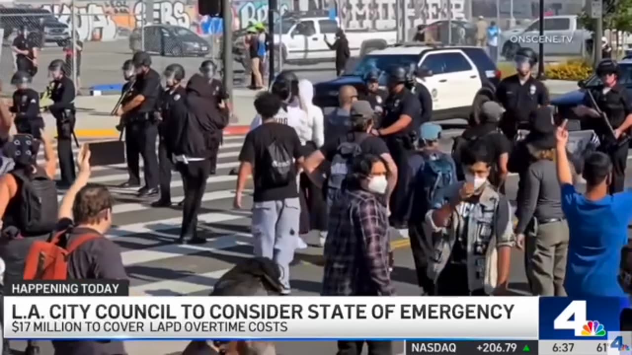 LA City Council Considering STATE OF EMERGENCY? WHY? Will It Be Blamed on ICE & Trump?