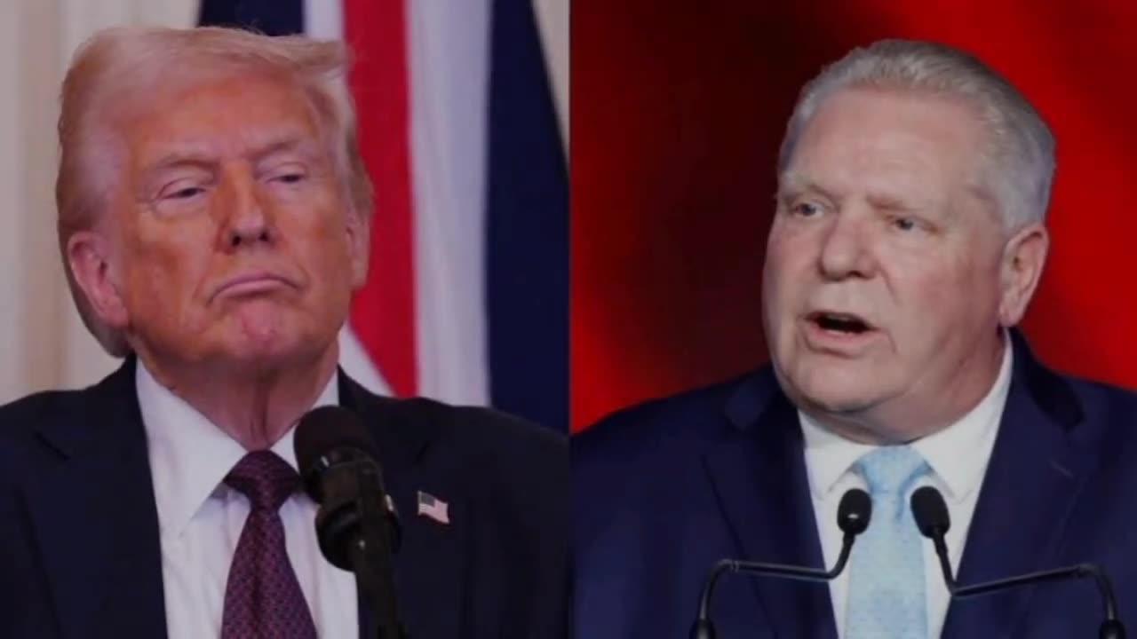 "‘Enough Is Enough!’ – Doug Ford Slams Trump Over New Tariffs!"