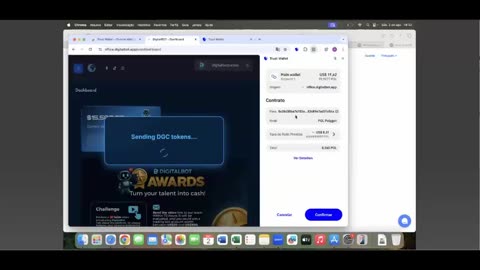 DIGITAL BOT CEO (LIVE DEMO) HOW TO BUY DIGICOIN TOKEN and/or STAKE THEM ? (001) TOP TEAM ROB BUSER