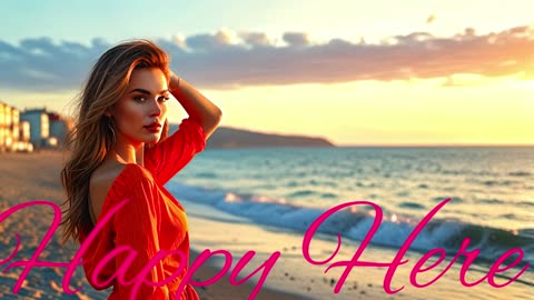 Electronic Music.Song Happy Here.