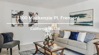 New Listing $1,600,000- 3100 Mackenzie Pl. Fremont, CA. Brookvale Home