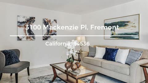 New Listing $1,600,000- 3100 Mackenzie Pl. Fremont, CA. Brookvale Home