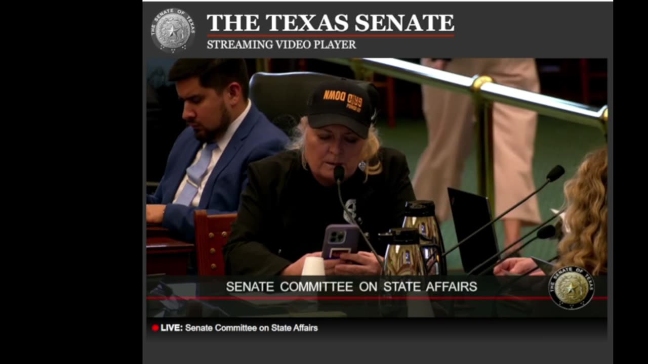 CACRC President Marcia Watson testifying on Senate Bill 76