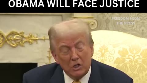 Trump Stuns Reporters After Accusing Obama of “Treason,” Vows to Hold Him Accountable