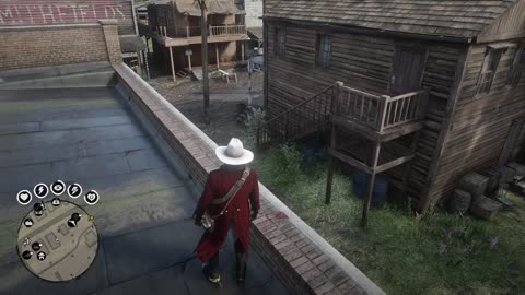 RDR2 Arthur helps out w Valentines Gun Control Prob Sheriff Enforces Rule of Law