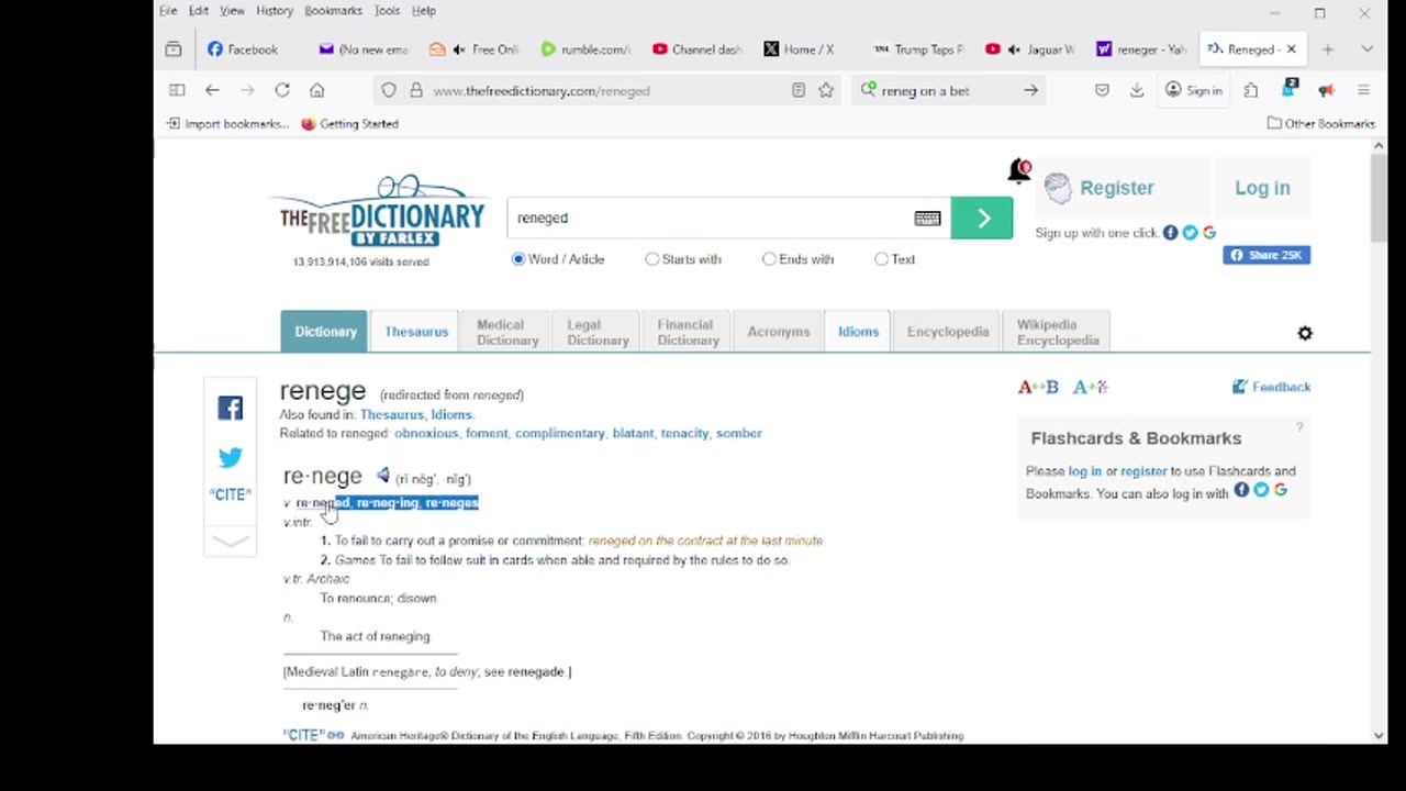 reneger, n. meanings, etymology and more | Oxford English .