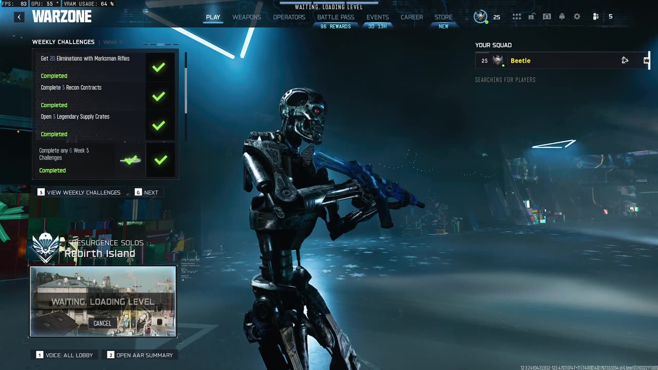 Warzone in the NEW YEAR