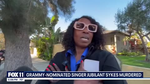 Jubilant Sykes killed by son, police say