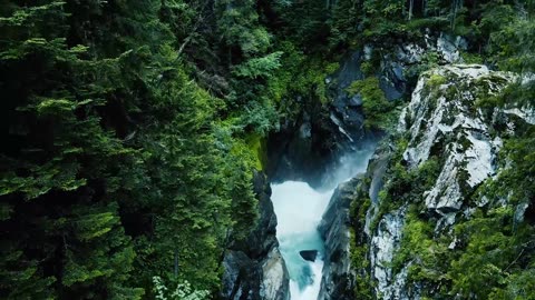The majestic natural waterfall has the beauty of a village girl_ 004_ Date 09.01