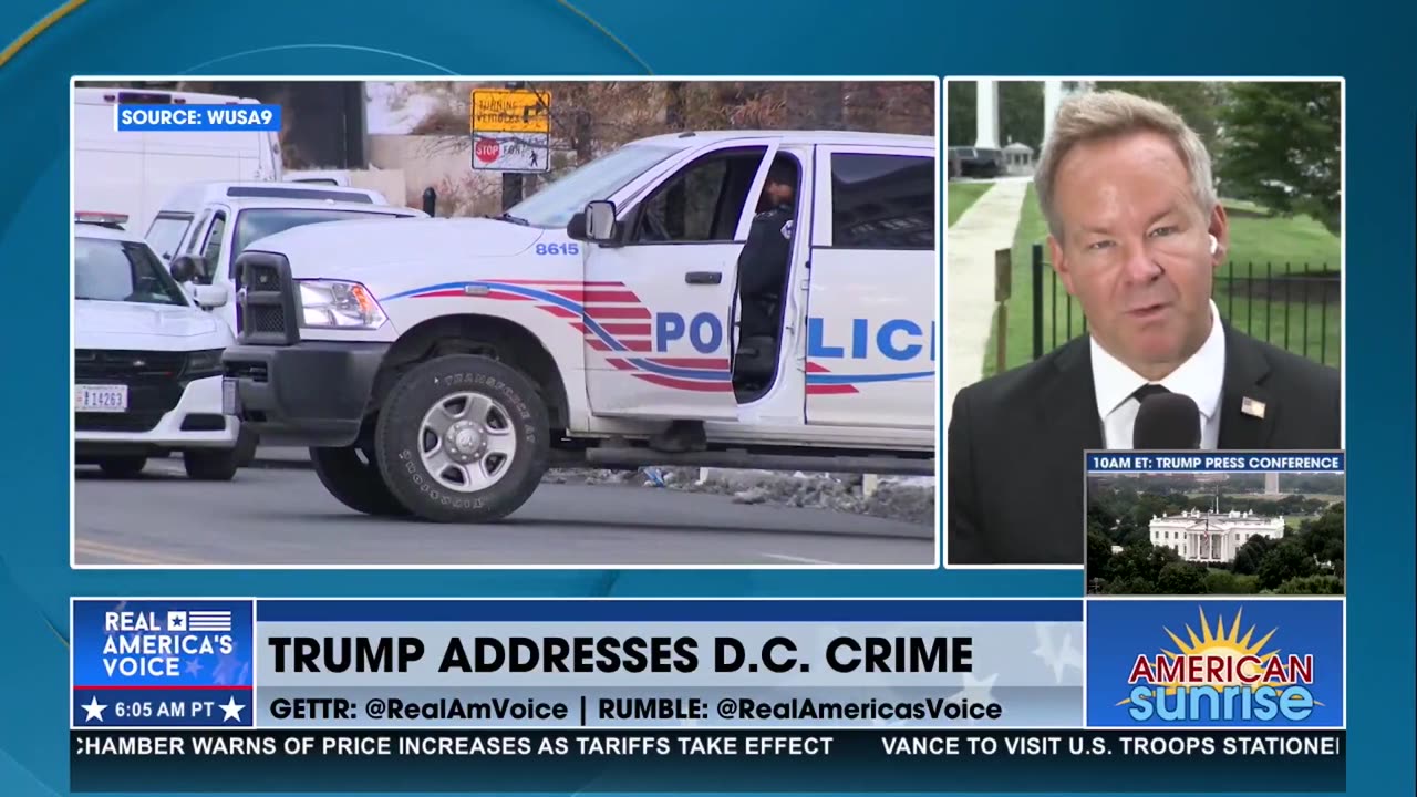 PRESIDENT TRUMP TO HOLD PRESSER ON D.C. CRIME