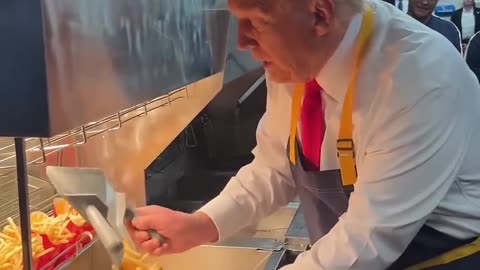 Donald Trump just got a job at McDonald’s 😂