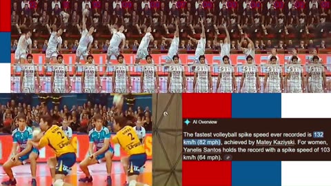 Prototype 141: Matey Kaziyski Volleyball spike, fastest according to Google AI