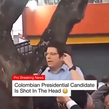 BREAKING: Colombian Presidential Candidate Shot Dead During Speech
