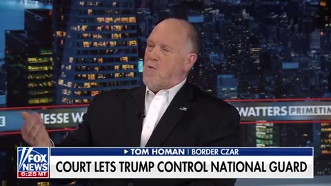 He is 'DISGUSTING': Tom Homan blasts Gavin Newsom