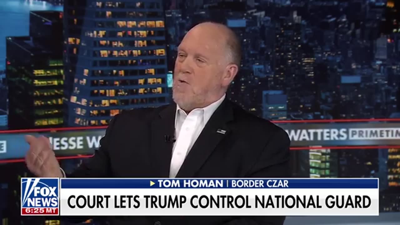 He is 'DISGUSTING': Tom Homan blasts Gavin Newsom