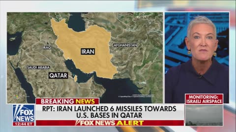 IRAN FIRES 6 BALLISTIC MISSILES AT U.S. BASE IN QATAR — EXPLOSIONS OVER DOHA