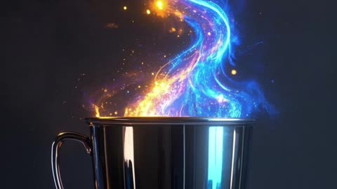 What if a galaxy spun inside a giant teacup?