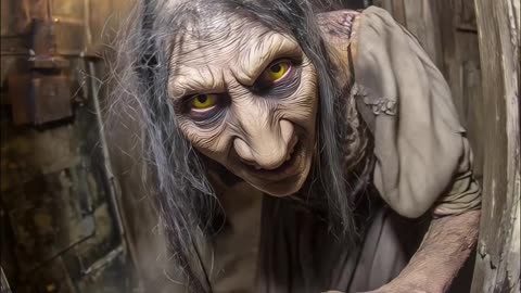 😱👁 You're Not Alone in This Tunnel... Is Her Gaze Locked on You? #creepy #tunnel | TheHauntingHour