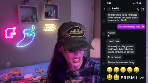 09/01/25 Tricialicious VOD: "LIVE! Incels Gon' Incel! $3 TTS, $5 MEDIA"