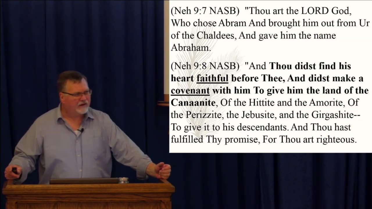 Nehemiah 9 - They acknowledge that they brought all their hardship upon themselves. 2004