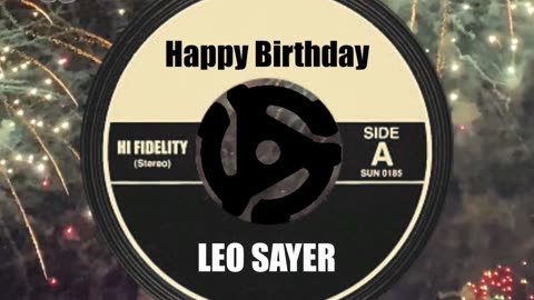 HAPPY BIRTHDAY to LEO SAYER