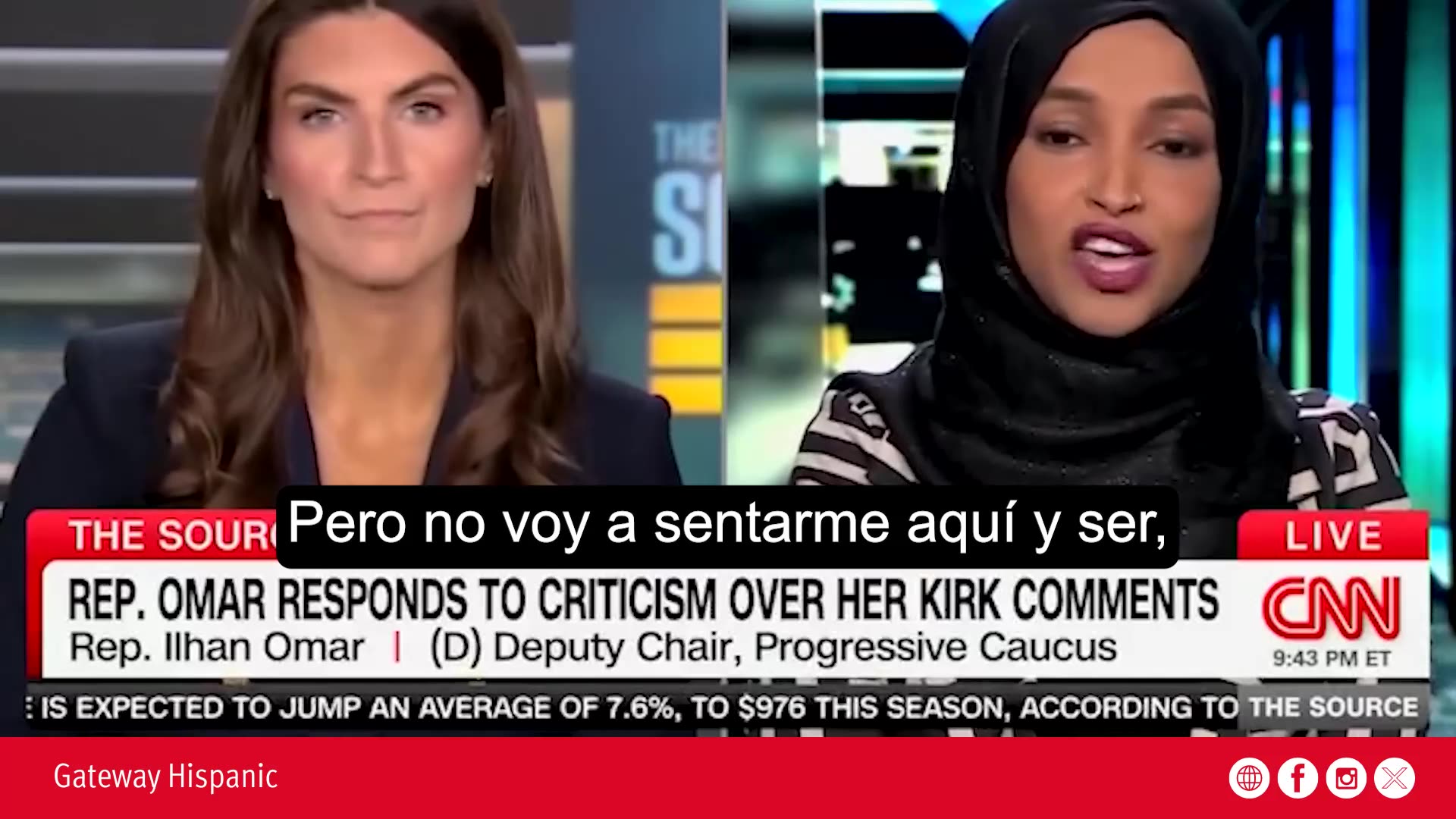 Ilhan Omar says Charlie Kirk and his memory should be in the dust bin of history