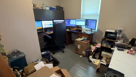 Current office setup