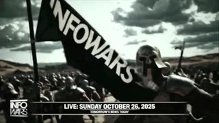 INFOWARS LIVE - 10/26/25: The American Journal with Breanna Morello / The Alex Jones Show / The War Room With Harrison Smith