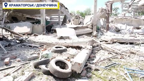 🏫💥 Ukraine Russia War | Russian Strike Destroys Kramatorsk School, Injures 2 | RCF
