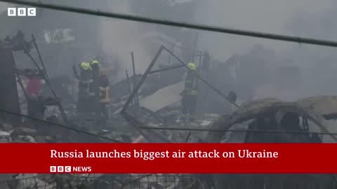 Russia Launches Largest Air Attack Yet On Ukraine