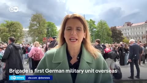 German permanent foreign deployment signals new assertive military attitude DW News